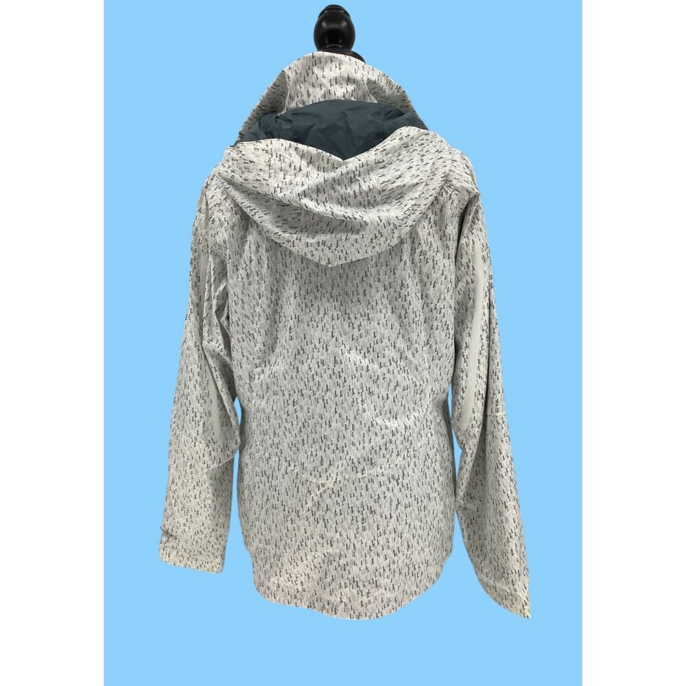 Columbia Womens White/Gray Hooded Waterproof Outer Ski Jacket Size XL - Picture 7 of 13